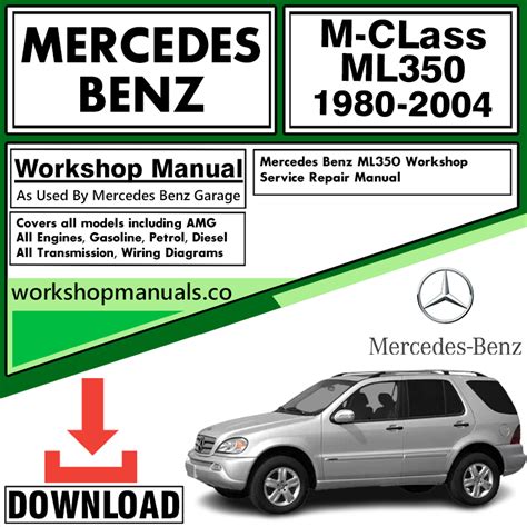 mercedes ml350 workshop manual Epub