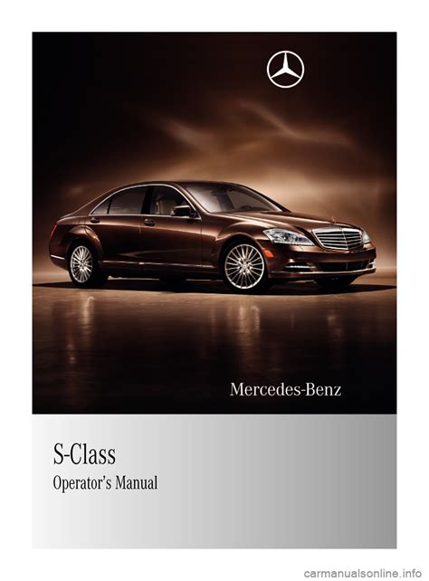 mercedes owner manuals online Kindle Editon