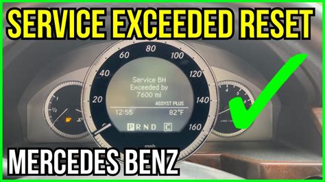 mercedes service d reset Kindle Editon