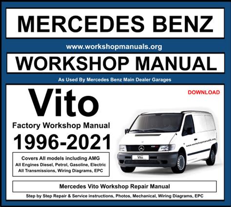 mercedes vito workshop manual Epub