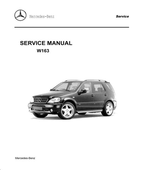 mercedes-w163-repair-manual Ebook Kindle Editon