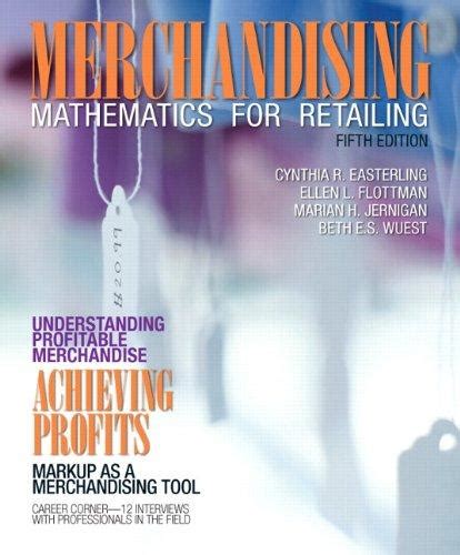 merchandising mathematics for retailing 5th edition Reader