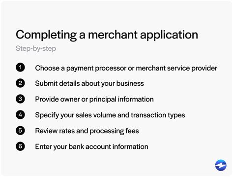 merchant application