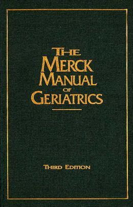 merck manual of geriatrics Reader