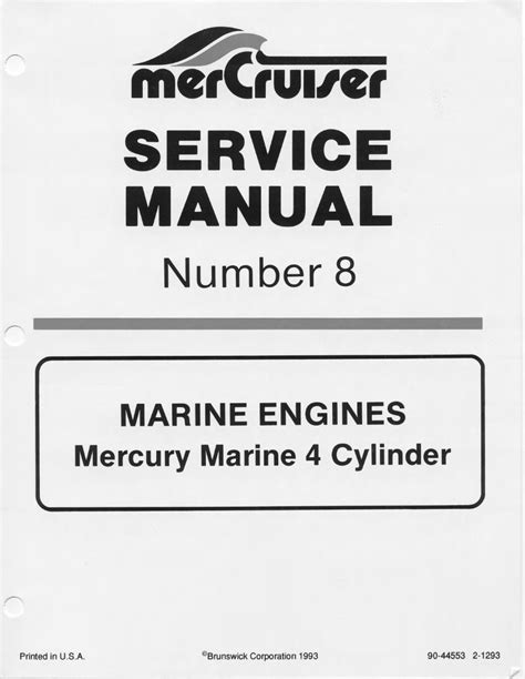 mercruiser 165 engine manual PDF