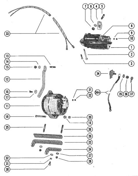 mercruiser 165 starter repair PDF