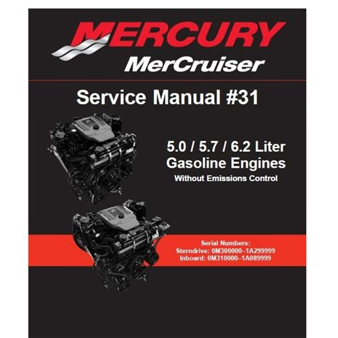 mercruiser 350 mag service manual 1995 PDF