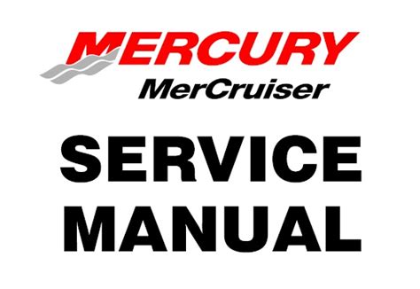 mercruiser bravo one service manual PDF