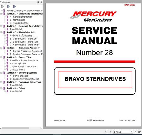 mercruiser service manual 28 free pdf Reader