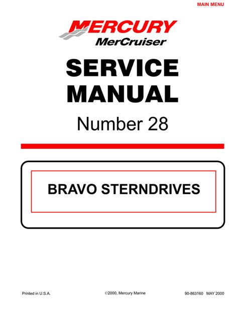 mercruser 7 4 bravo 3 service manual pdf Ebook Epub