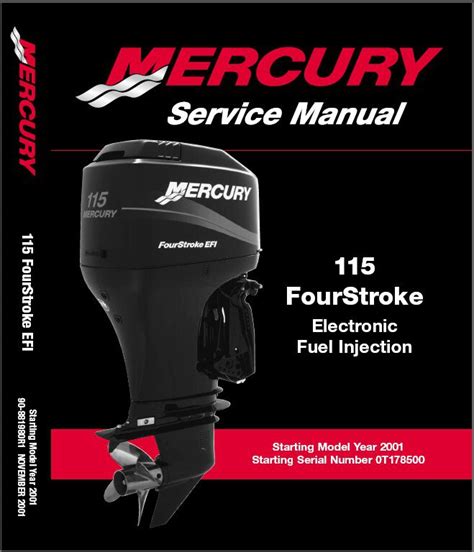 mercury 115 service manual Kindle Editon