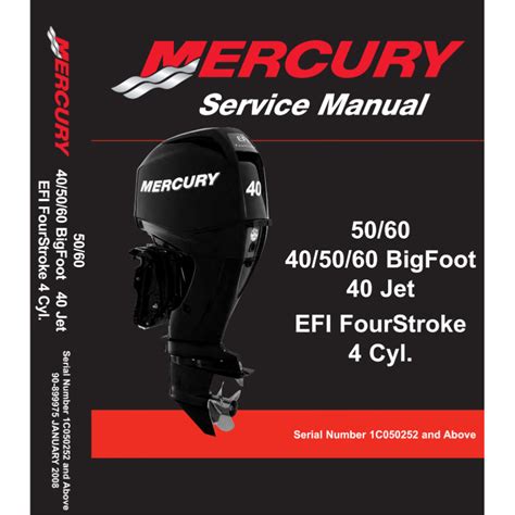 mercury 4 stroke manual Kindle Editon