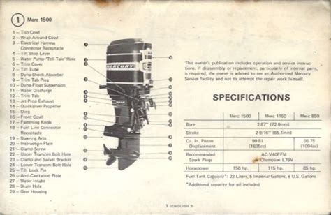 mercury 850 thunderbolt manual PDF