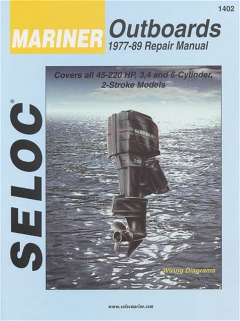 mercury mariner outboard 77 89 45 220hp workshop manual PDF