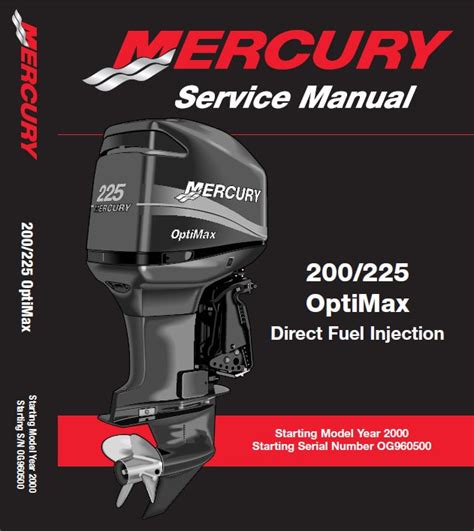 mercury optimax service manual pdf PDF