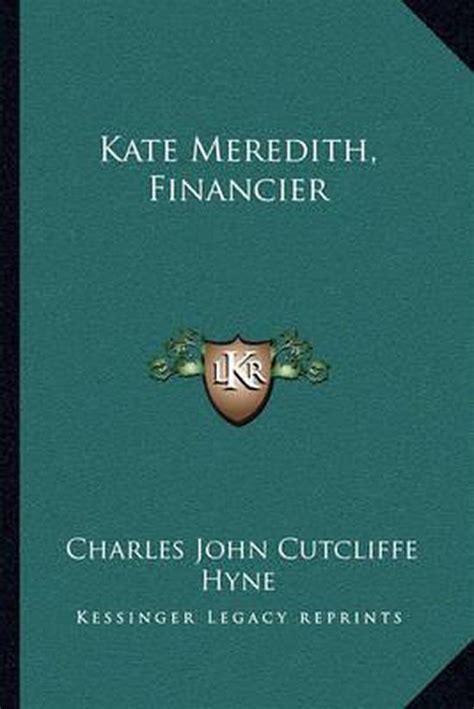 meredith financier charles cutcliffe wright Kindle Editon