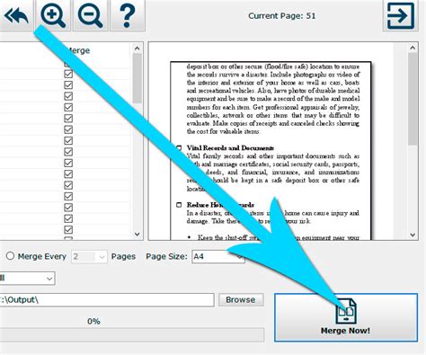 merge pdf pages into one page Doc