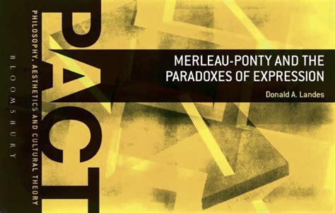 merleau ponty and the paradoxes of expression Ebook Epub