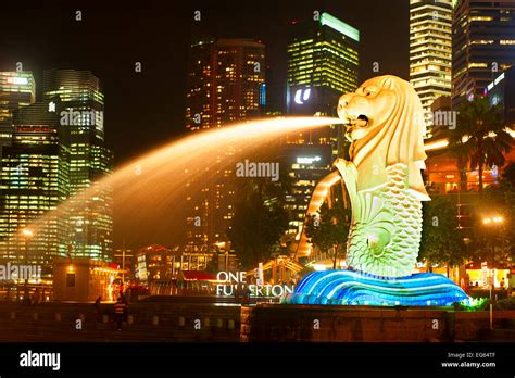 merlion light show