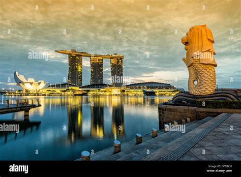 merlion marina bay