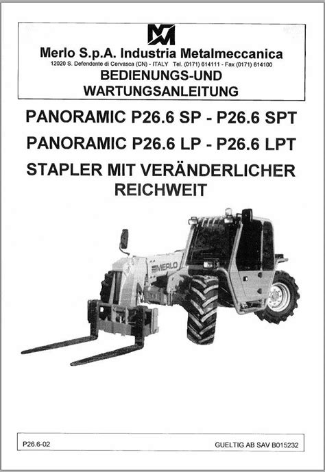 merlo service manual p26 6 Doc