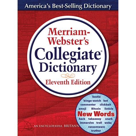 merriam websters collegiate reference set dictionary Doc