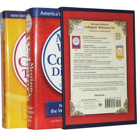 merriam websters collegiate reference set dictionary Doc