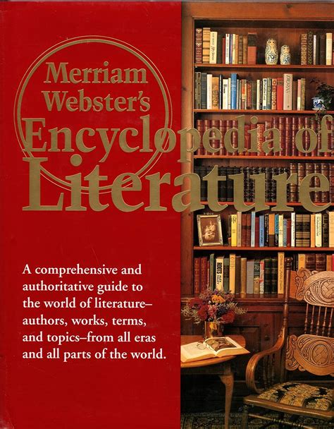 merriam websters encyclopedia of literature Kindle Editon