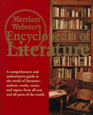 merriam websters encyclopedia of literature Kindle Editon