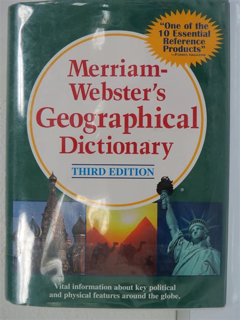 merriam websters geographical dictionary 3rd edition Epub