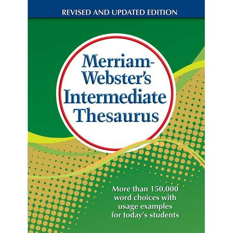 merriam websters intermediate thesaurus Kindle Editon