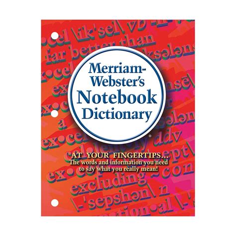 merriam websters notebook dictionary Epub