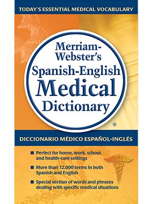 merriam websters spanish english medical dictionary spanish edition Epub