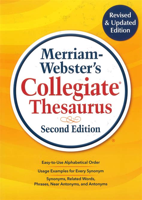 merriam webstersmerriam websters collegiate thesaurus hardcover2010 PDF