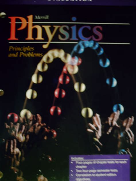 merrill physics principles problems answer key Kindle Editon