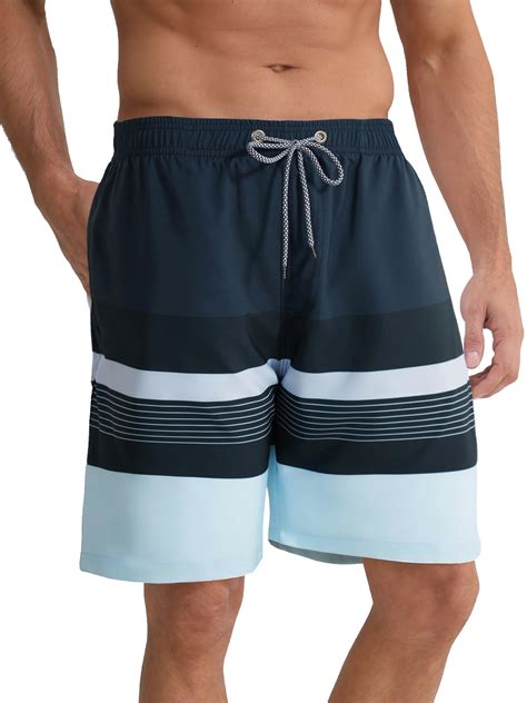 mesh lined mens bathing trunks