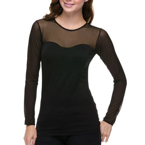 mesh shirt womens