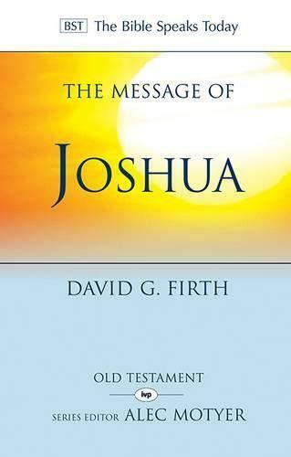 message joshua bible speaks today PDF