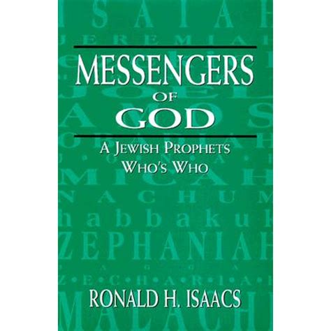 messengers of god a jewish prophets whos who Kindle Editon