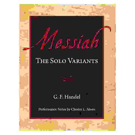 messiah the solo variants Epub