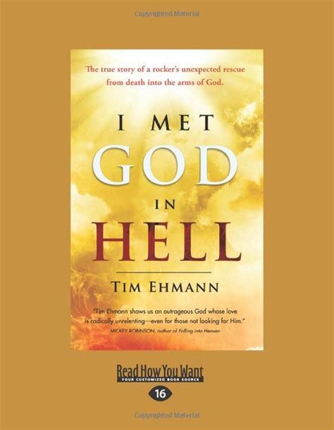 met god hell tim ehmann Kindle Editon