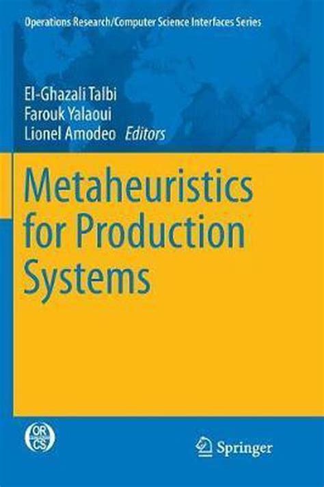 metaheuristics production operations research interfaces Reader