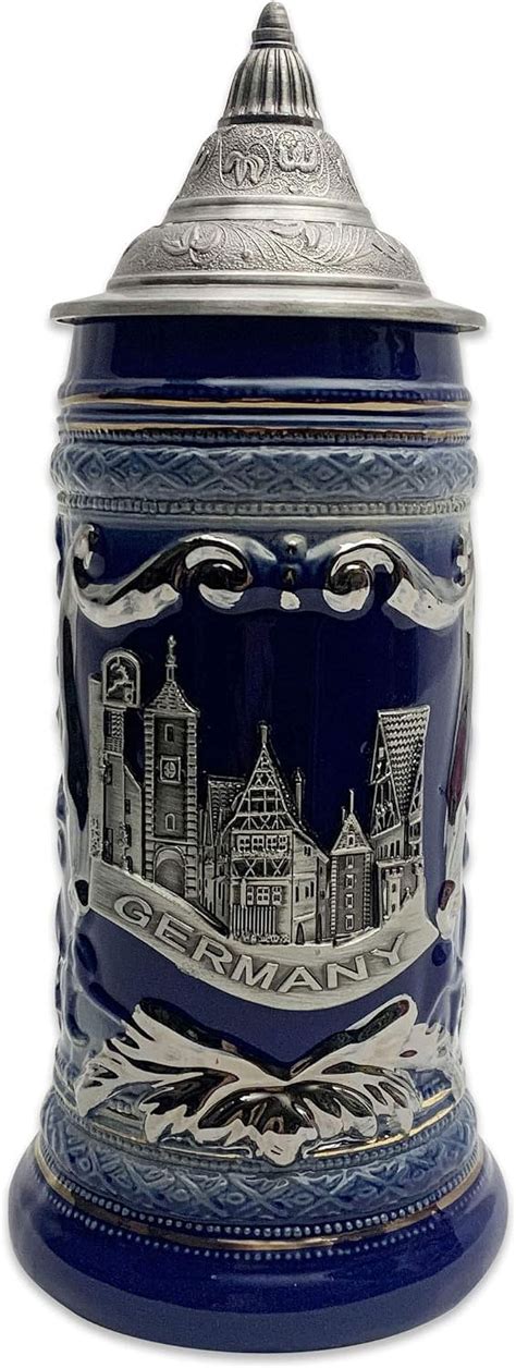 metal 1 liter stein