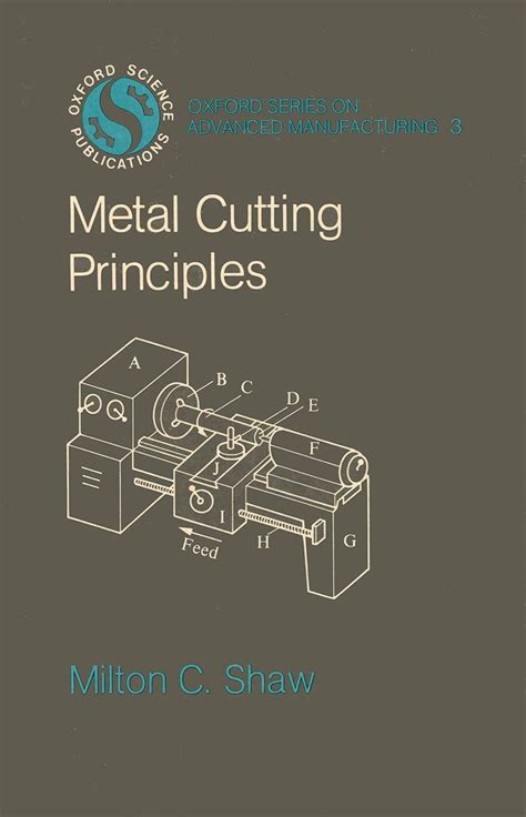 metal cutting principles oxford series on advanced manufacturing Reader
