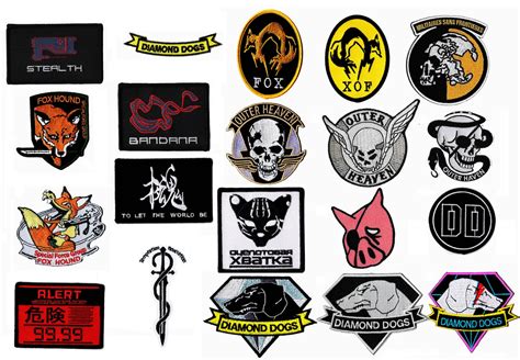 metal gear patches