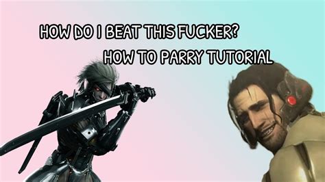 metal gear rising parrying