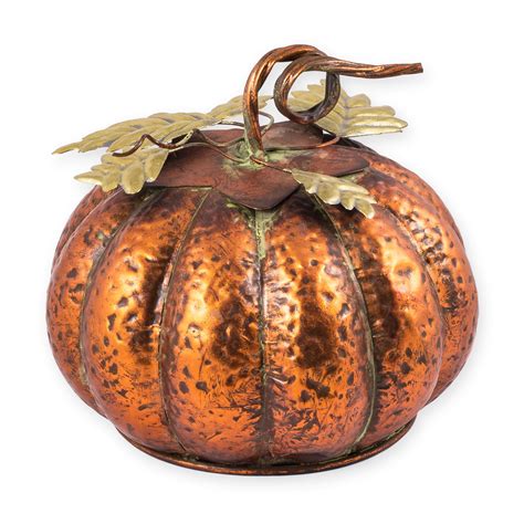 metal pumpkin