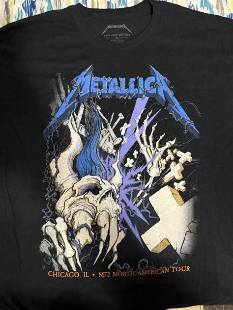 metallica chicago shirt