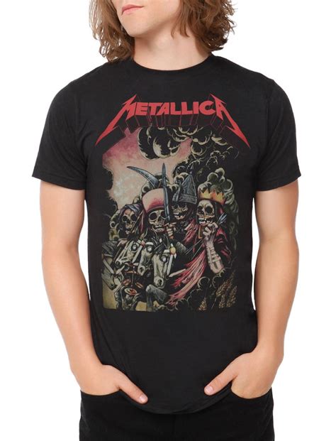 metallica shirt hot topic