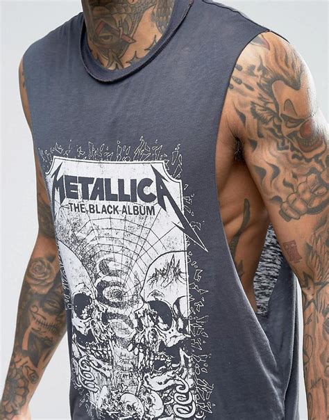 metallica sleeveless t shirt